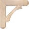 Ekena Millwork Imperial Craftsman Smooth Bracket w/ Offset Brace, Douglas Fir, 7 1/2"W x 28"D x 28"H BKT0806X28X28IMP04SDF - alternate 4